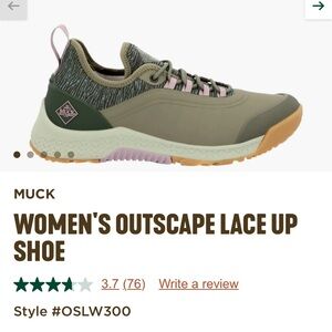 Muck Boot - WOMEN'S OUTSCAPE LACE UP SHOE